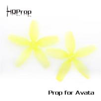 HQPROP DT 2.9x2.5x5 Propellers for DJI Avata 1 geltona