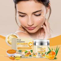 Turmeric Face Cream + Vitamin C Glow Boosting Moisturizer & Skin Repairing, Turmeric Face Cream for Dark Spots Even Tone Anti-Aging Facial Cream 1pcs