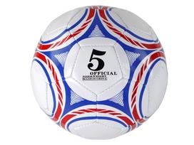 Spalvotas futbolo kamuolys 24 cm