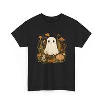 Halloween Spirit T-shirt Tops Tees Unisex | Spooky Ghost Lover Tee | Haunted Graphic Shirt 3XL