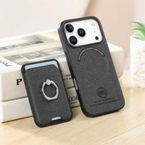 2-in-1 Detachable Leather Wallet Magnetic Ring for iPhone 17 pro Max iPhone 16 15 plus 14 13 12 11 pro Case iPhone Air Cover iPhone17 Pro juoda