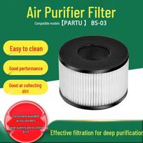 PARTU BS-03 Air Purifier HEPA 3-in-1 High-Efficiency Replacement Filter for Cross-Border Use BS-03 Filter