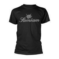 SAMIAM - DEVIL LOGO (ORGANIC TS) BLACK T-Shirt Small XL