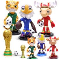2026 m. FIFA Pasaulio taurės talismanas Figūrėlė Jaguaras Futbolo gerbėjas Kolekcionuojama Statulėlė Aukščiausios kokybės žaislas 1
