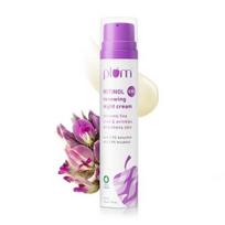 Plum 0.5% Retinol Renewing Night Cream | Prevents Fine Lines & Wrinkles | Smoothens Skin | 100% Vegan | 50 gm white