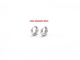14k Gold-Plated Silver Tone Circle Copper Ear Cuffs - High-Quality Earrings