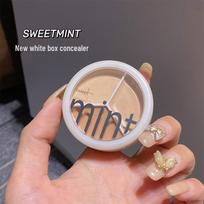 SWEET MINT Tri-Color Concealer: Multi-Shade Blemish, Acne & Dark Circle Coverage white