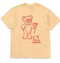 Teddy Swims Sad Teddy Ice Cream Short Sleeve Yellow All Size Shirt AR866 Unisex T-Shirt XL red