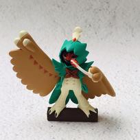 Pokemono Elektros tipo Zeraora ir Žolės tipo Decidueye Veiksmo figūrėlės Modelis Ornamentas Žaislai 4cm--6cm white