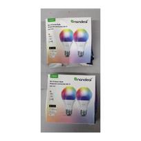 Nanoleaf SALE OUT.  Essentials Smart A60 Bulb E27 Matter WiFi 9W 900Lm RGBCW 2700-6500K, 2pcs pack |  Essentials Smart A60 Bulb Matter WiFi 900Lm 2700-6500K, 2pcs pack | E27 | 9 W | RGBCW | DAMAGED PACKAGING | N7501B02-2A60ESO | 2000001427545