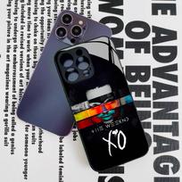 The Weeknd XO Singer Phone Case for Iphone 17 16 15 14 12 11 13 Pro Max Mini X Air Puls Black Glass Cover iPhone 14 Pro Max