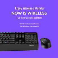 Logitech MK345 Wireless Keyboard and Mouse Combo