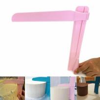 Innovative Adjustable Fondant Cake Scraper For Beautifully Finished Cakes And Pastries 2pcs/set