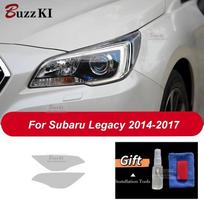 For Subaru Forster WRX BRZ Outback Legacy Impreza Accessories Car Transparent Black TPU Sticker Headlight Protective Car Film Legacy 14-17