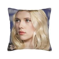 Scarletts Johanssons  Pillow Case American Actor Vintage Pillow Cover Graphic Pillowcases For Couch Sofa Bedroom 30cmx30cm