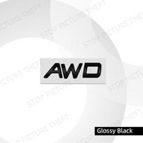 vzpgl9 Metal Alloy For Volvo XC90 XC60 XC70 XC40 AWD Logo Car Trunk Fender Sticker Decoration Emblem Badge Accessories Glossy black