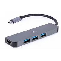 Gembird Multi Port Adapter USB Type C A-CM-COMBO2-01