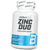Zinc Gluconate and Bisglycinate, Zinc Duo, BioTech (USA)  60tab (36084059) 60tab
