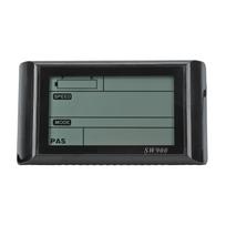 Elektrinio dviračio SW900 LCD ekranas 24V 36V 48V 60V Vandeniui atsparus elektrinio paspirtuko LCD ekrano valdymo skydelis skirtas gray