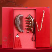 JINGRUIXIANG Smooth Hair & Meridian Massage Comb Set
