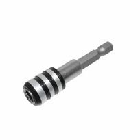 3-Piece Stainless Steel Socket Extension Set: Black & White Three-Groove Quick Change Rod (1/4 , 60-100-150mm) 100mm Black and White Three-Groove