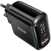 Mcdodo Fast Wall Charger For Phone 2X Usb Usb-C Pd 20W Meter