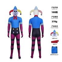 C Poppy playtime 5 clown skeleton onesie kids halloween cosplay costume 110cm (children)