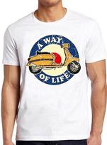Scooter A Way Of Life MOD Moped Motorcycle Biker Funny Gift Tee T Shirt C1161 XXXL