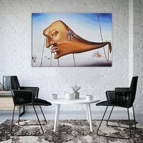 Salvador Dali Sleep Canvas Wall Art Paveikslėlio spausdinimo plakatas Abstraktus paveikslas, skirtas svetainės namų dekoravimui 21*30cm