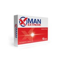 Vyrams stiprinantis papildas Man Extreme Extra, palaikantis vyrišką gyvybingumą, 10 kapsulių 10capsules