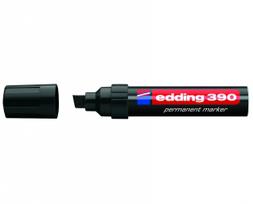 Permanentinis žymeklis Edding 390, 4-12mm, juodos spalvos