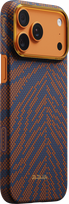 Pitaka Edge Dėklas Breath of Veins, Burning Orange – Apple iPhone 17 Pro
