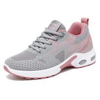Women's Plus Size Lace-up Air Cushion Running Shoes - Summer 2025 Collection Size 39