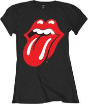 The Rolling Stones Classic Tongue Skinny Fit T Shirt Black S juoda