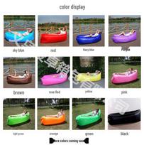 Portable Inflatable Outdoor Sofa Bed for Beach and Park 200x70 cm