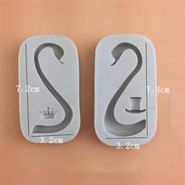 YOMDID 3D Swan Neck Silicone Mold Cake Fondant Chocolate Mould Dessert Pastry Wings Decoration DIY Cake Tool Kitchen Accessories
