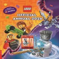 LEGO Knygos. Oficialus metraštis 2026 su Zane LEGO NINJAGO minifigūrėlė.. 9781837251100