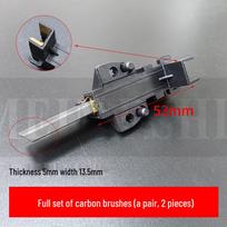Compatible Haier Drum Washing Machine Carbon Brush Accessories for 0024000163B/0024000208B Series-Wound Motors Carbon core 5*12.5 (2 pcs)