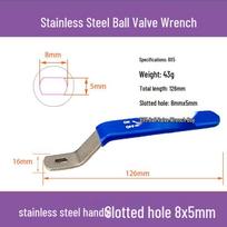 Two-Piece Stainless Steel Ball Valve Handle for PPR and PVC Valves