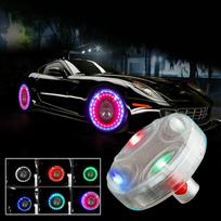 4 Modes 12 LED RGB Car Auto Solar Energy Flash Wheel Tire Light Lamp Decor  Car Wheel Light Hub Bulb Tire Tyre Valve Cap Lamp China Mainland