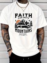 Classic Fit Summer T-Shirts For Unisex With Breathable Knit Fabric XXXL