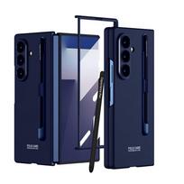 Samsung Galaxy Z Fold7 Mobile Phone Case Folding Screen with Pen Slot Solid Color Wind Ins Fashionable Men's and Women's Models SM-Fold7