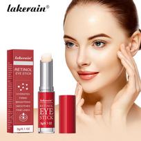 Lakerain Retinol Eye Cream Stick Moisturizing, Firming Removing Eye Bags Lightening Lines and Smoothing Dark Circles Eye Cream