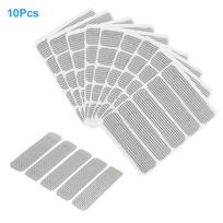 10-50 Pcs Window Screen Patch Exhaust Grille Window Door Drainage Hole Anti-mosquito Paste Mesh Screen Invisible Repairs Subsidy Stickers 10pcs