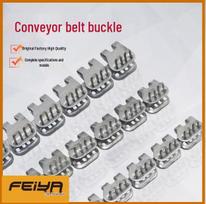 Stainless Steel 3# 64RS187 PVC Conveyor Belt Butterfly Buckle RS187 Conveyor Belt Joint gray