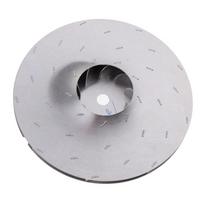 3 dydžiai Dulkių siurblio variklio besisukantis ventiliatorius 112mm/125mm/87mm skersmens aliuminio 112mm gray