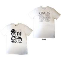 Maneskin T-Shirt: Loud Kids European Tour '23 (Back Print & Ex-Tour) OFFICIAL NE S