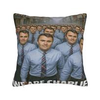 Charlie Kirk  Printed Pillowcases Cushion Cover  Throw Pillow Cover Soft and Sweet Chair Decor Square Multi-Size 12x12in 30X30cm
