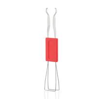 Universal Steel Keyboard Keycaps Puller Keycap Unloading Dust Cleaner Aid Cleaning Tool raudona