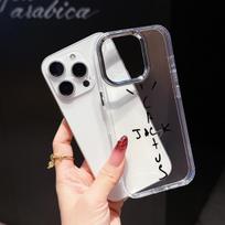 Jackboys Travis Scott Words Luxury Phone Case for iPhone 17 Air 16 15 14 11 Pro Max 16 15 Plus X Xs 8 7 Soft Protective Cover iPhone 16Plus